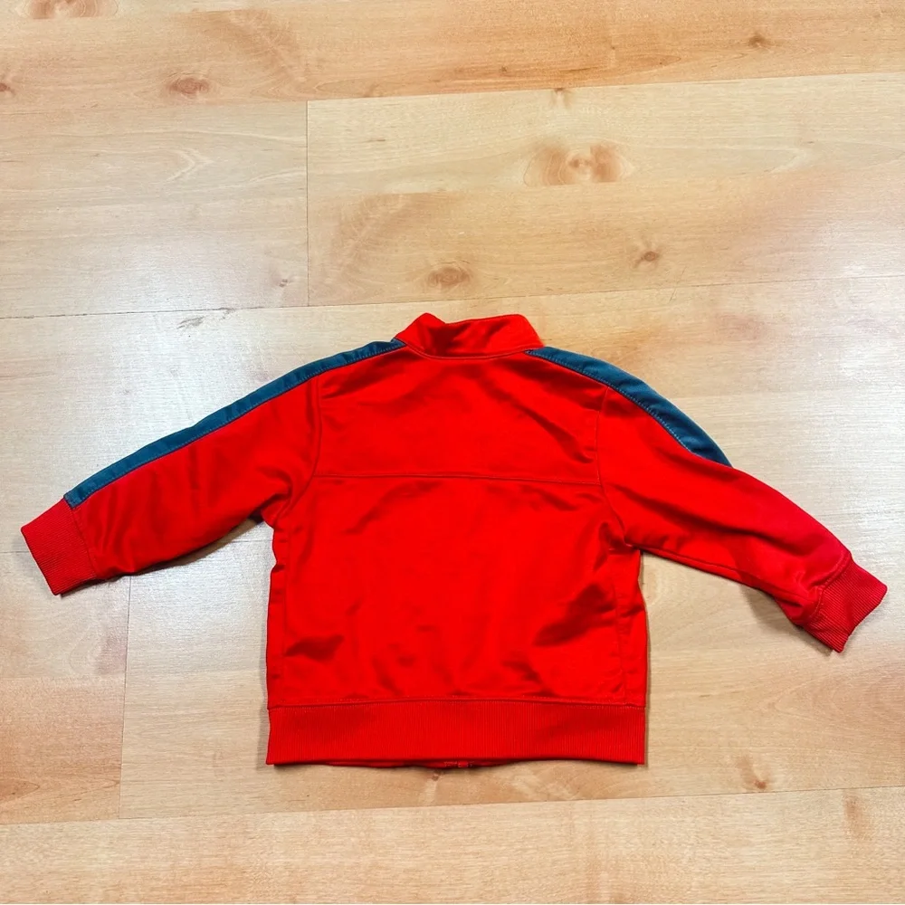 Nike Red & Gray Zip Up Track Jacket Baby Size 12M